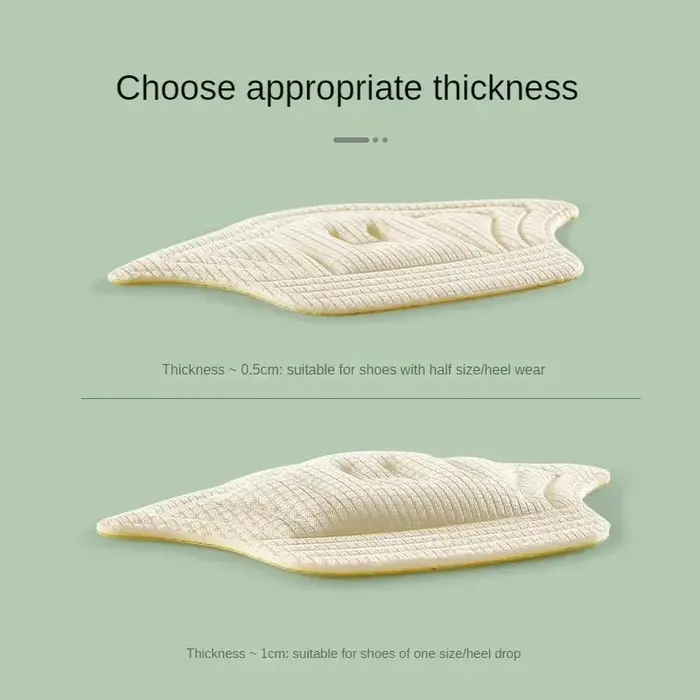 10 pièces/ensemble semelles intérieures pour chaussures Patch coussinets de talon
