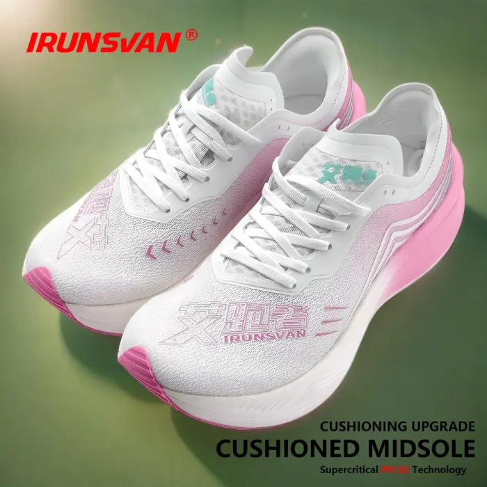 IRUNSVAN chaussures de course pour hommes et femmes course Marathon rebond Stable baskets d'entraînement absorbant les chocs