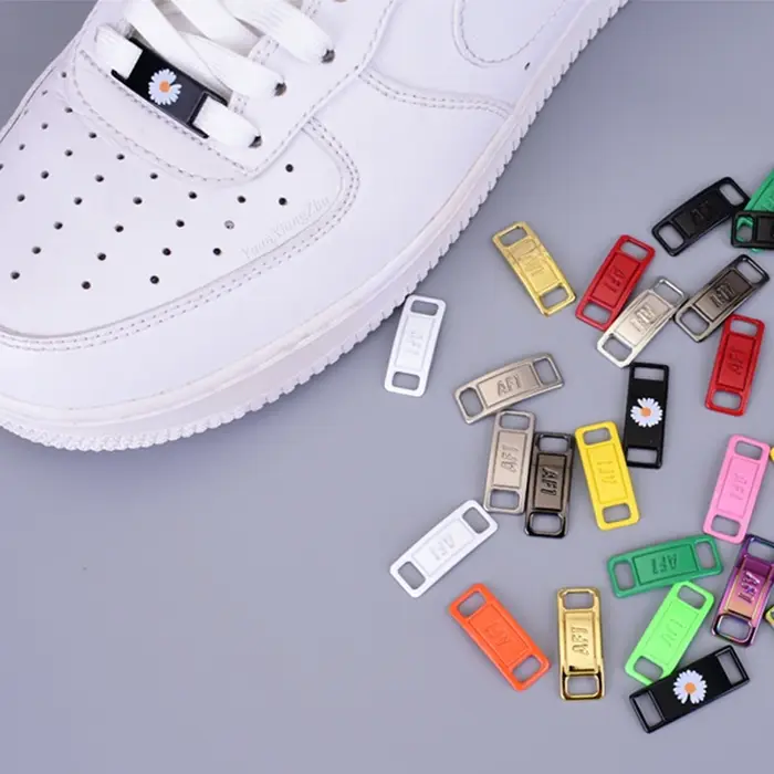 AF1 – boucle de lacet en métal, accessoires de chaussures, serrure de dentelle en métal, Kits de bas