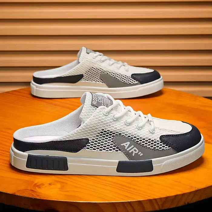 Baskets en Toile Plates Décontractées pour Homme
