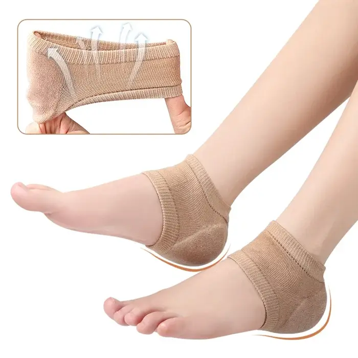 Manchon de protection du talon en Gel, coussinets de talon en Silicone, bonnets de talon, Support de