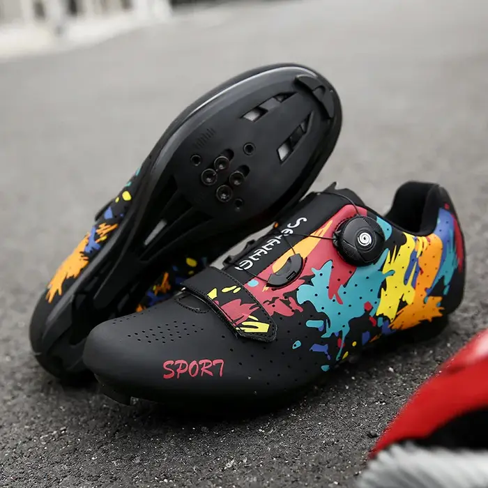 Chaussures de cyclisme unisexes Graffiti