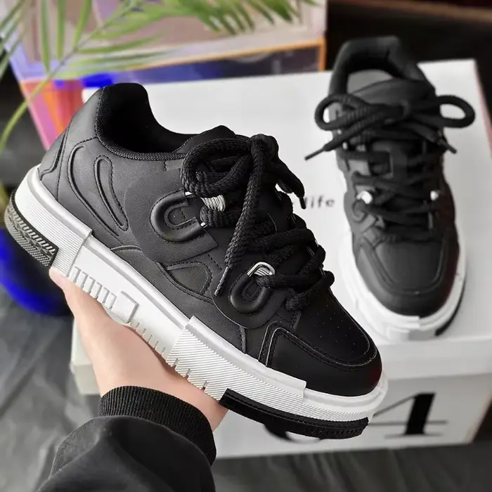 Campus jeunesse étudiant petites chaussures blanches printemps offre spéciale confort plate-forme hommes baskets mâle conseil chaussures tendance Wlaking chaussures