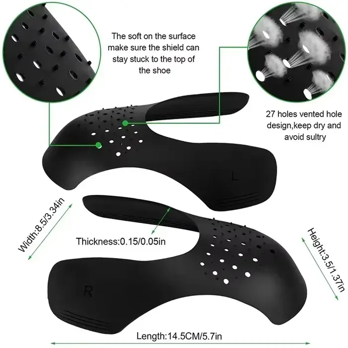 Protecteur anti-plis pour chaussures de sport