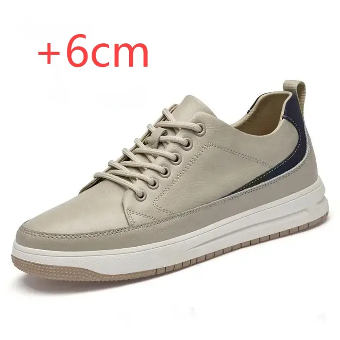 Chaussures rehaussantes en cuir pour hommes