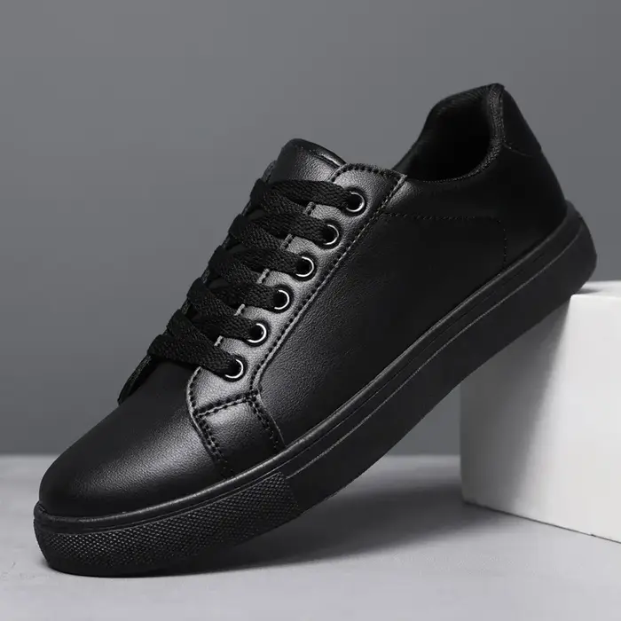 Blanc noir hommes chaussures confortables