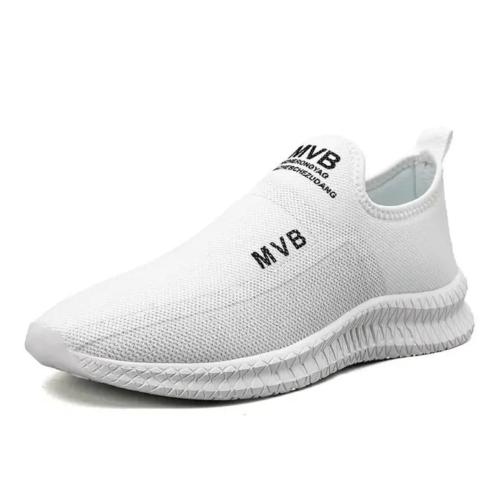 YRZL-Baskets en Maille Respirante pour Homme, Chaussures Légères, Décontractées, à Enfiler, de Haute