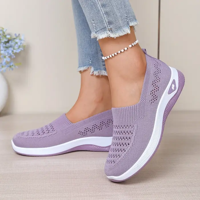 Chaussures pour femmes 2026 – Baskets décontractées confortables à semelle souple en maille respiran