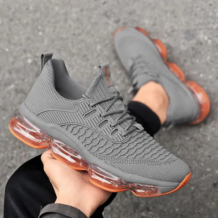 Chaussures de sport décontractées respirantes pour hommes, baskets de luxe, chaussures de course ten