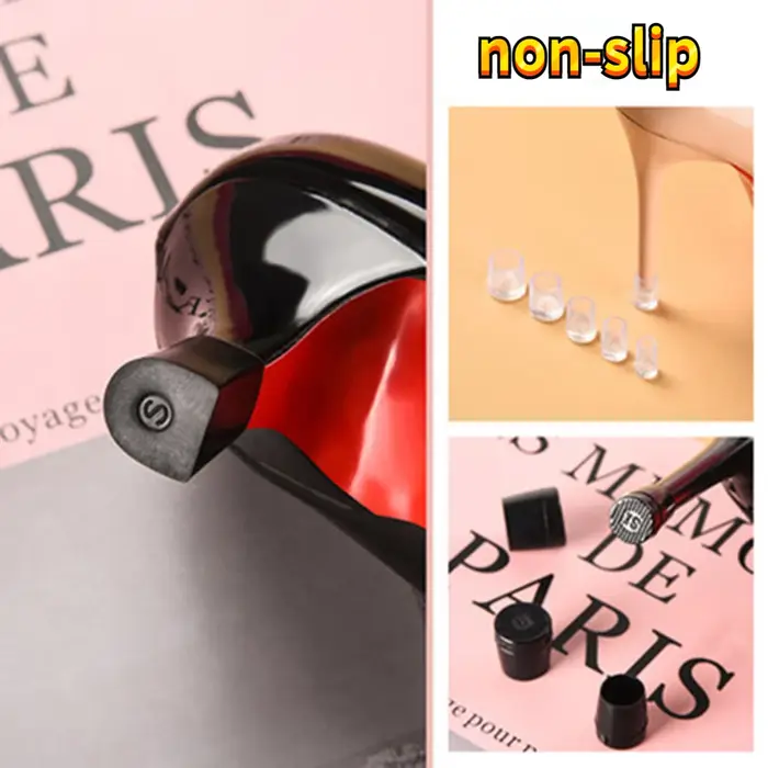Bouchons de protection de talons en Silicone, 4 pièces/2 paires, couvertures de danse Stiletto latin