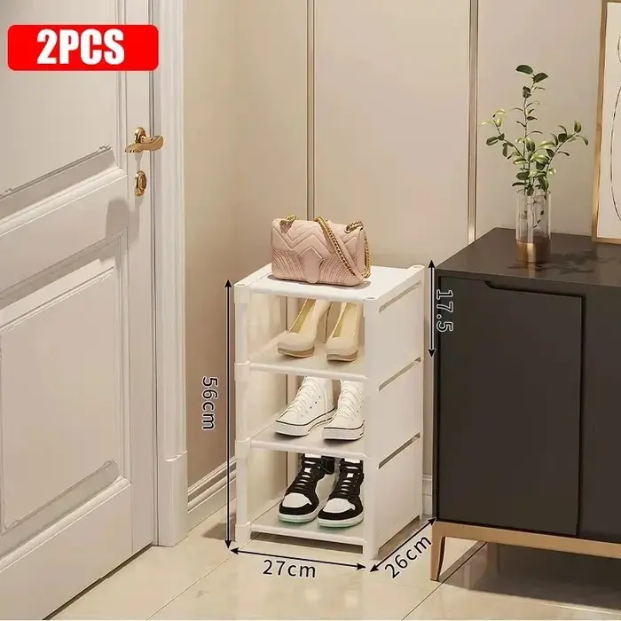 Organisateur de rangement à chaussures empilable