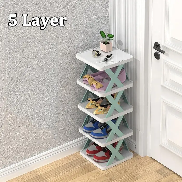 Étagères à chaussures, organisateur de rangement, étagères à chaussures détachables, gain de famille