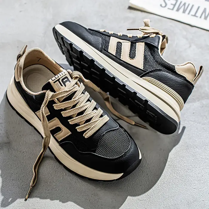 Baskets quatre saisons pour hommes, chaussures de course décontractées, résistantes aux odeurs, respirantes, à semelle souple, à la mode, pour étudiants, joker, nouvelle collection