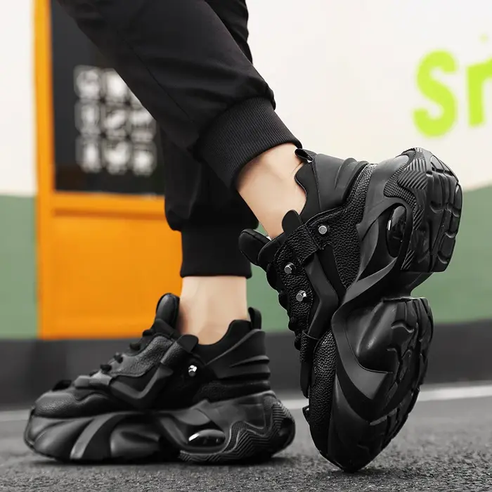Baskets Décontractées Noires pour Homme
