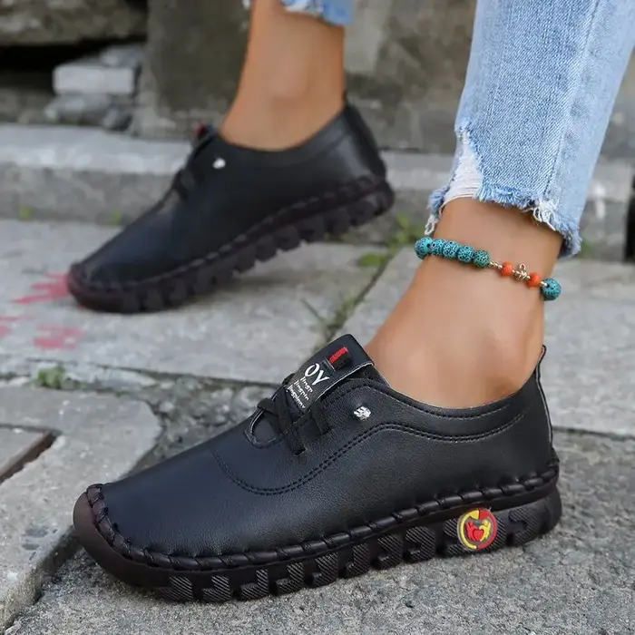 Nouvelles chaussures décontractées pour femmes printemps 2022, mocassins à plateforme, ballerines en