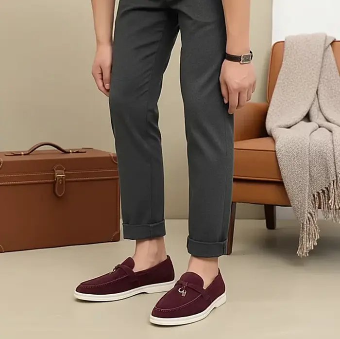 Chaussures Vintage décontractées à la mode, mocassins à talons plats pour femmes, chaussures plates