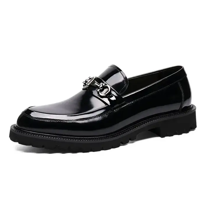 Chaussures provoqué en cuir Horse Street pour hommes