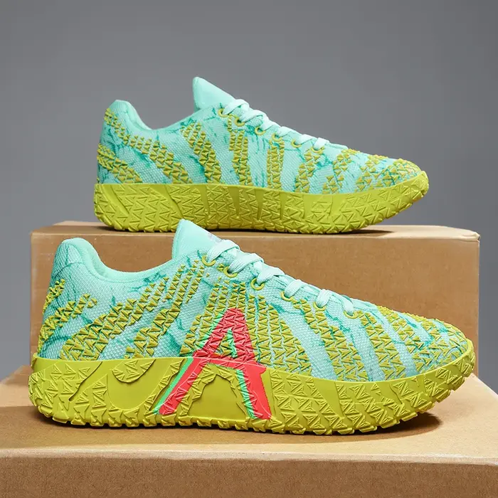 Nouvelles chaussures de basket-ball montantes chaussures de sport confortables et respirantes pour h