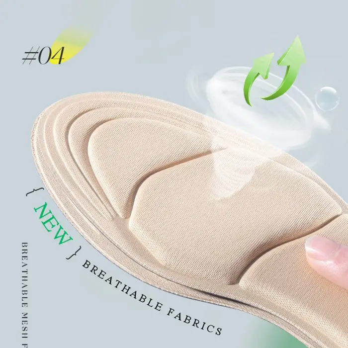 Semelles intérieures en mousse à mémoire de forme pour femmes