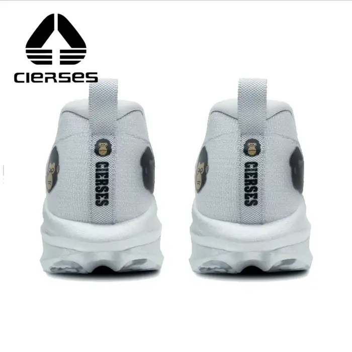 Chaussures de course à coussin d'air CIERSES avec plaque en carbone pour une forte absorption des chocs et une stabilité
