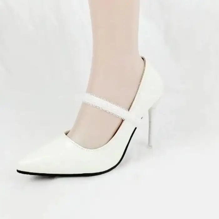 Ceinture de chaussure de rinçage en dentelle pour femme