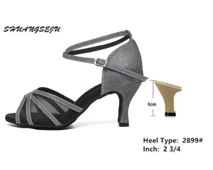 SHUANGSEJU-Chaussures de brevLatine pour Bol, Souliers de brevProfessionnels Standard National, Sals