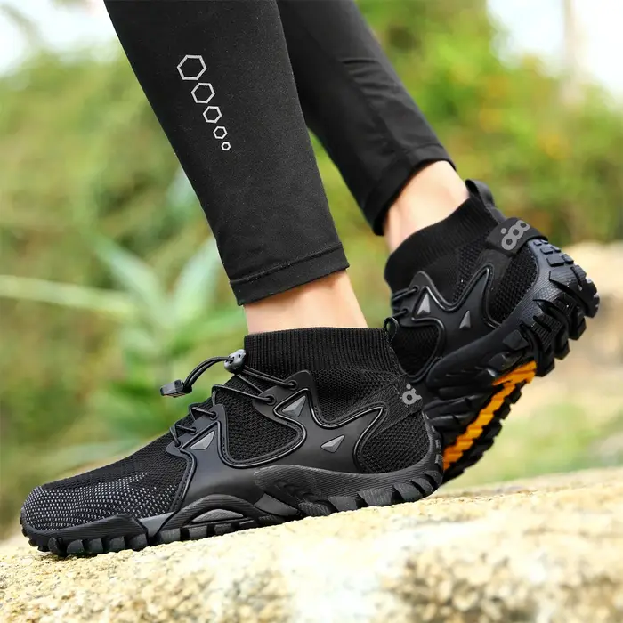 Oiaano homme noir chaussures été hommes décontracté plage en plein air eau respirant Trekking mode randonnée stabilité et confort Sport