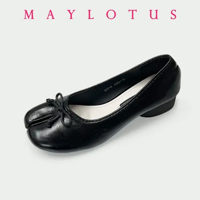 Tabi chaussures Ballet Falts ballerine en cuir