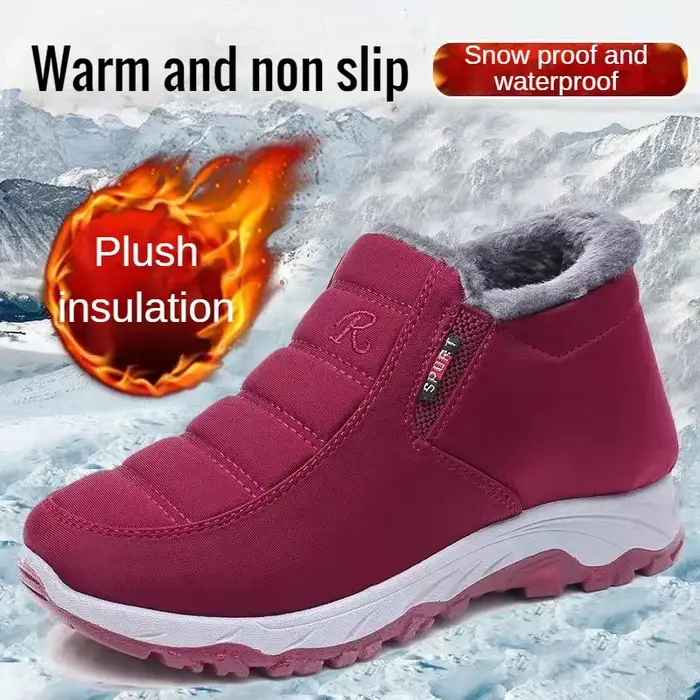 ​ Chaussures pour femmes automne hiver décontracté coton semelle épaisse chaud anti-dérapant abordable livraison gratuite ​