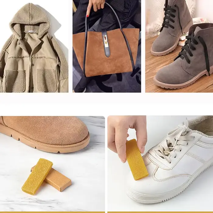 Books-Gomme nettoyante pour cuir, nettoyeur de chaussures en daim, 256