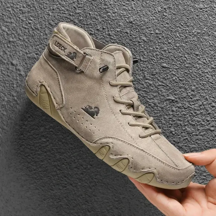 Nouvelles baskets décontractées en cuir pour hommes