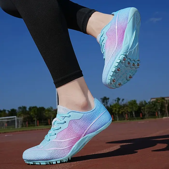 Chaussures d'athlétisme professionnelles légères et respirantes pour hommes