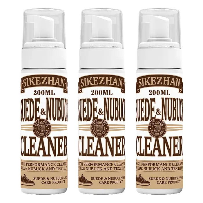 Kit de Nettoyage Premium pour Cuir et Nubuck – Mousse Nettoyante Sans Eau