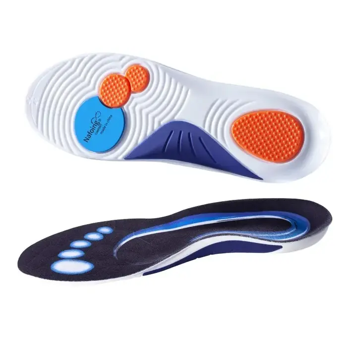 Semelles intérieures de Sport pour chaussures, Absorption des chocs, déodorant, coussin respirant, semelles de course pour pieds, hommes et femmes, semelles orthopédiques