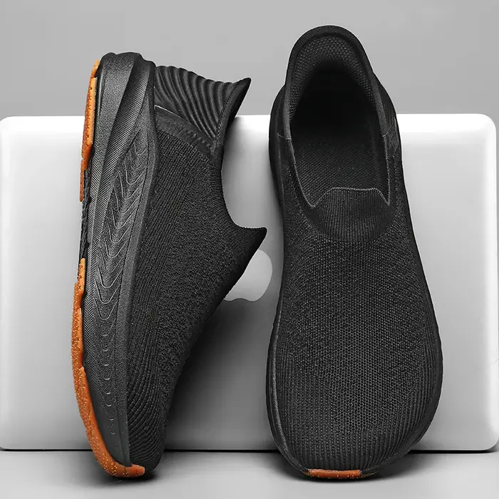 Chaussures de sport décontractées pour hommes à bout large