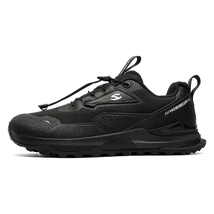 HOBIBEAR chaussures de marche de randonnée pour hommes femmes bande élastique baskets antidérapantes