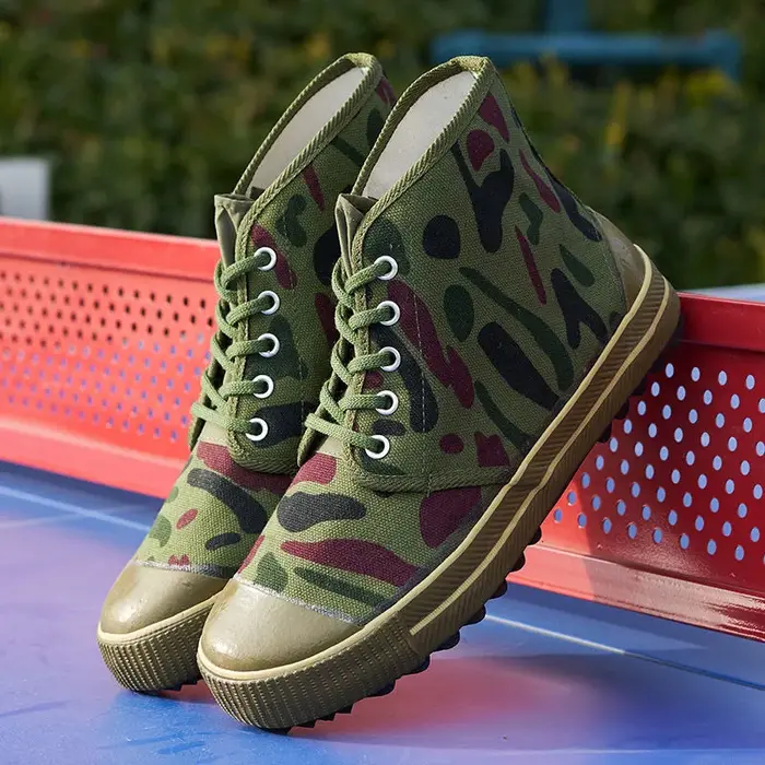 Jiefang-Chaussures d'extérieur en caoutchouc pour hommes et femmes