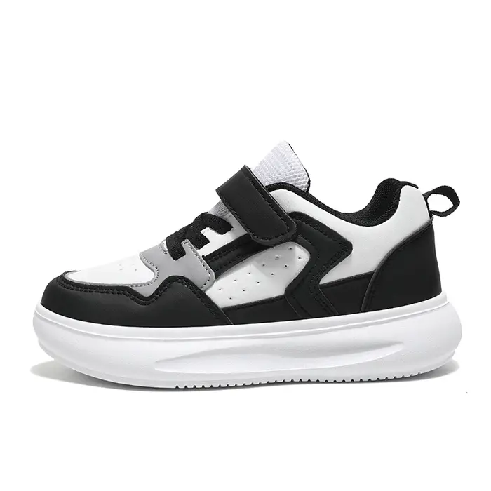 Baskets blanches pour enfants, chaussures décontractées pour garçons et filles, chaussures de Sport en cuir à semelle souple, légères et confortables, baskets à la mode