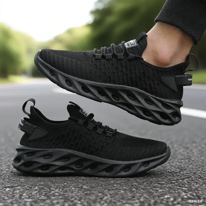 Les chaussures de marche pour hommes sont respirantes