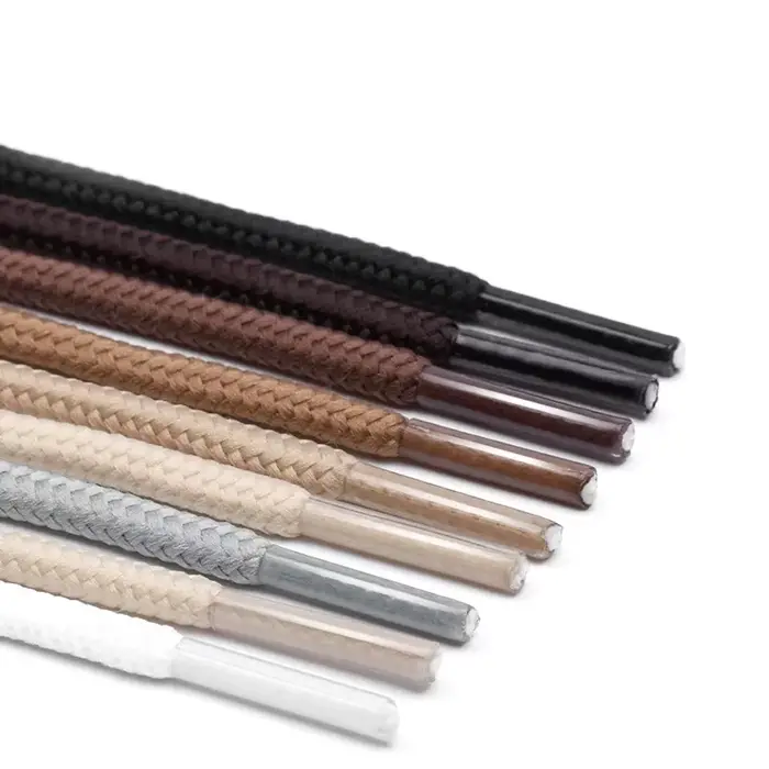 Lacets ronds classiques en Polyester Durable