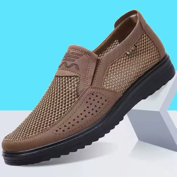 Soldes d'été 2026 : Baskets tendance pour hommes, chaussures de marche décontractées respirantes, mo