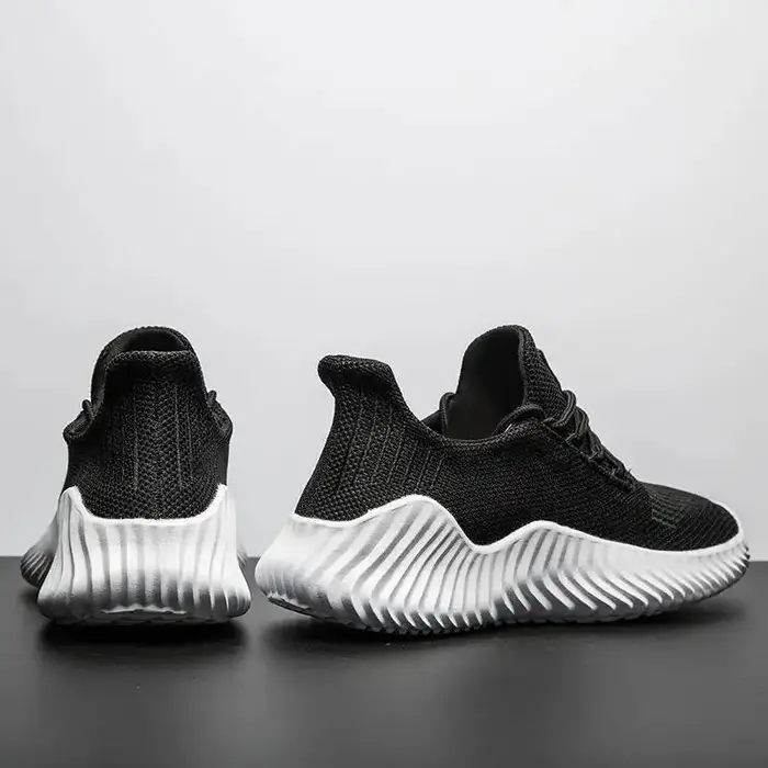 Baskets pour hommes chaussures de marche blanches