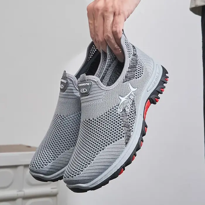 2025 chaussures de randonnée respirantes hommes Air Mesh espadrilles décontractées pour l'extérieur