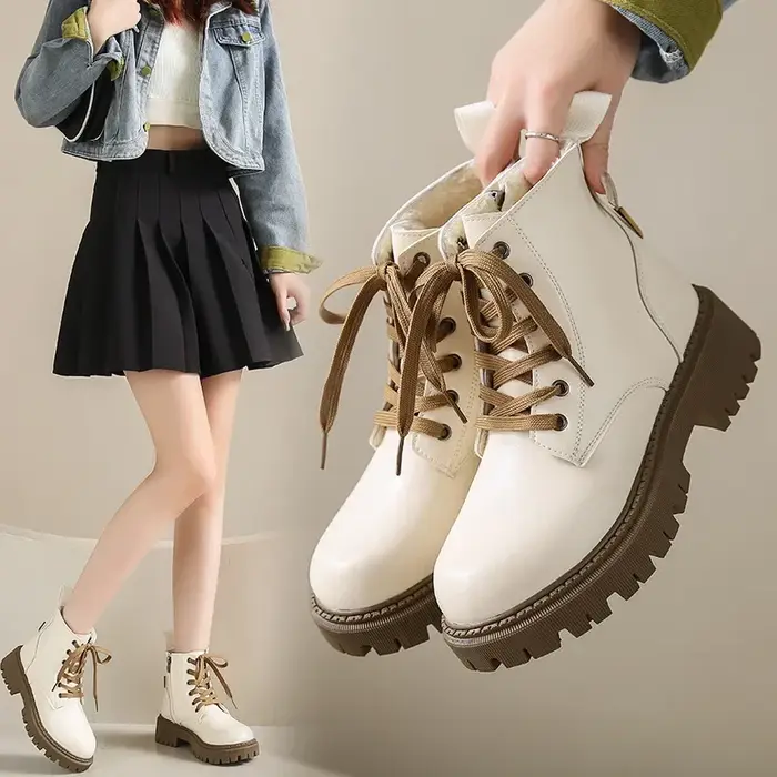 Mode femmes bottes de luxe Style britannique