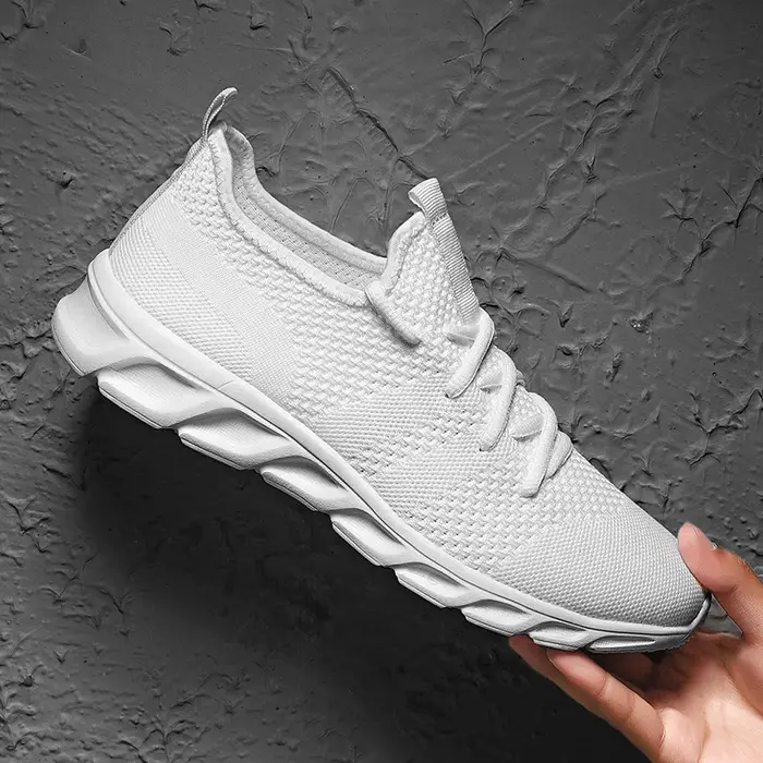 Chaussures de sport pour hommes, baskets décontractées tendance en maille, respirantes, à semelle so