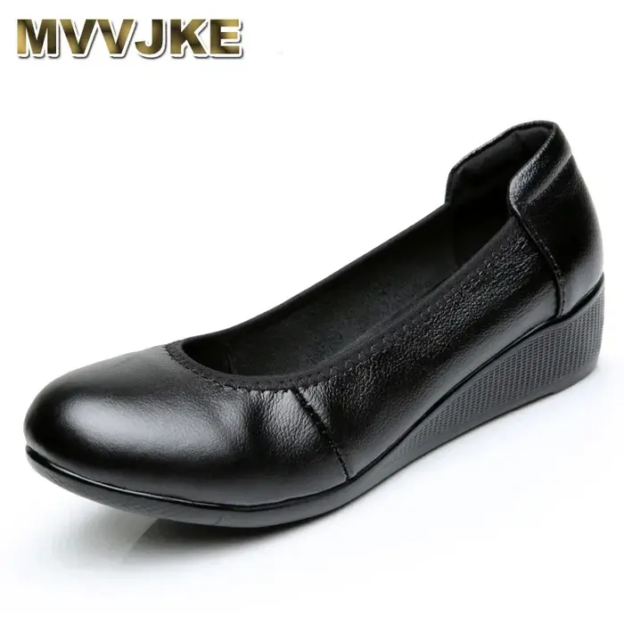 MVVJKESummer-Ballerines en Cuir group pour Femme