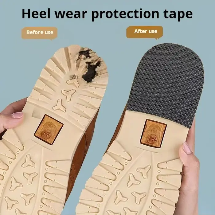 Ruban adhésif antidérapant pour semelles de chaussures – Coussinets de talon super collants et antidérapants