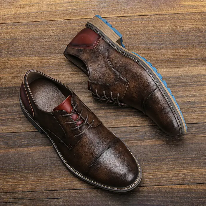Chaussures Derby rétro pour hommes