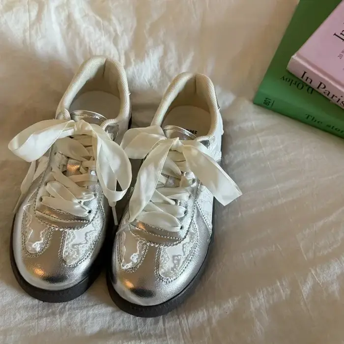 Rétro polyvalent femmes chaussure mode tempérament