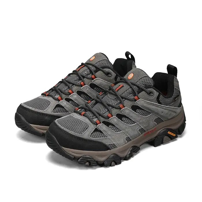 HIKEUP chaussures de randonnée hommes concepteur escalade Trekking baskets pour hommes en cuir Sport